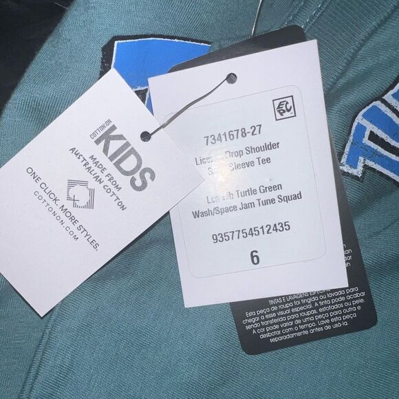 Space Jam, Tune Squad Kids Graphic Tee - Picture 6 of 7